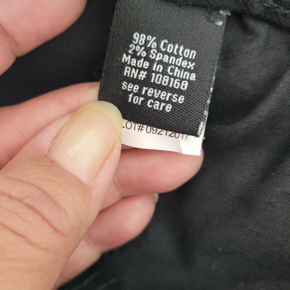 RSQ New York Slim Straight Very Black Jeans NWOT 32x34 Tilly's Casual Work - Picture 6 of 6